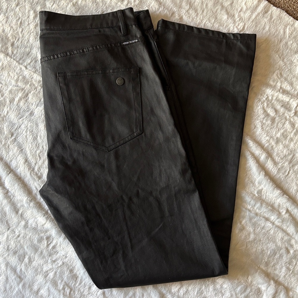 Men's Black Straight Pants